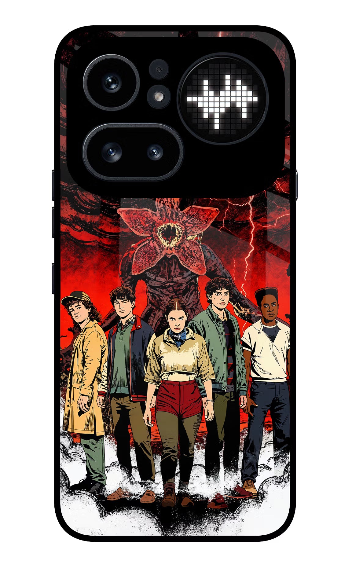 Ordinary Things Characters Nothing Phone 4a Pro Glass Case Back Cover by Casekaro