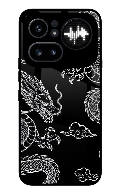 Twin Dragons Nothing Phone 4a Pro Glass Case