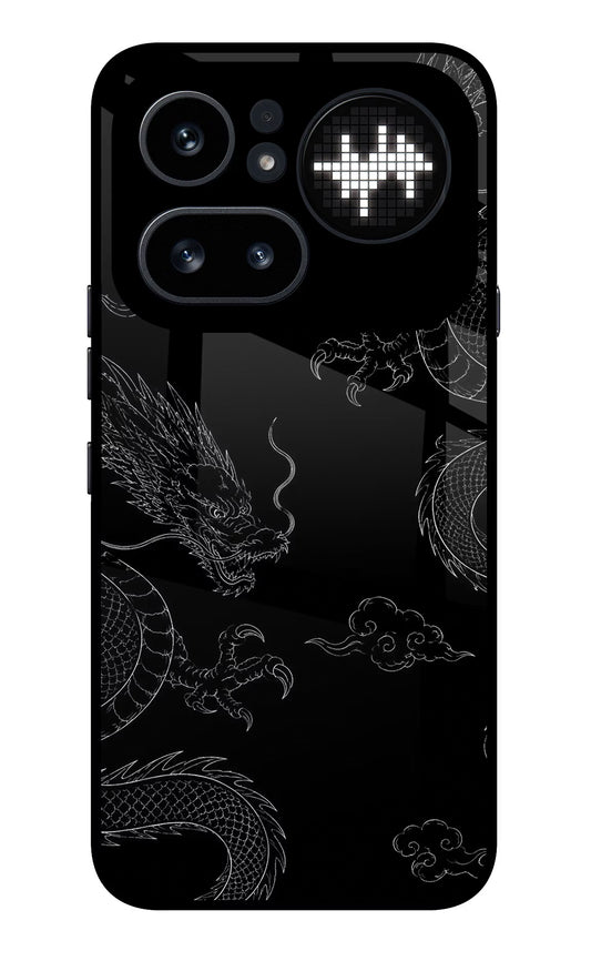 Twin Dragons Nothing Phone 4a Pro Glass Case