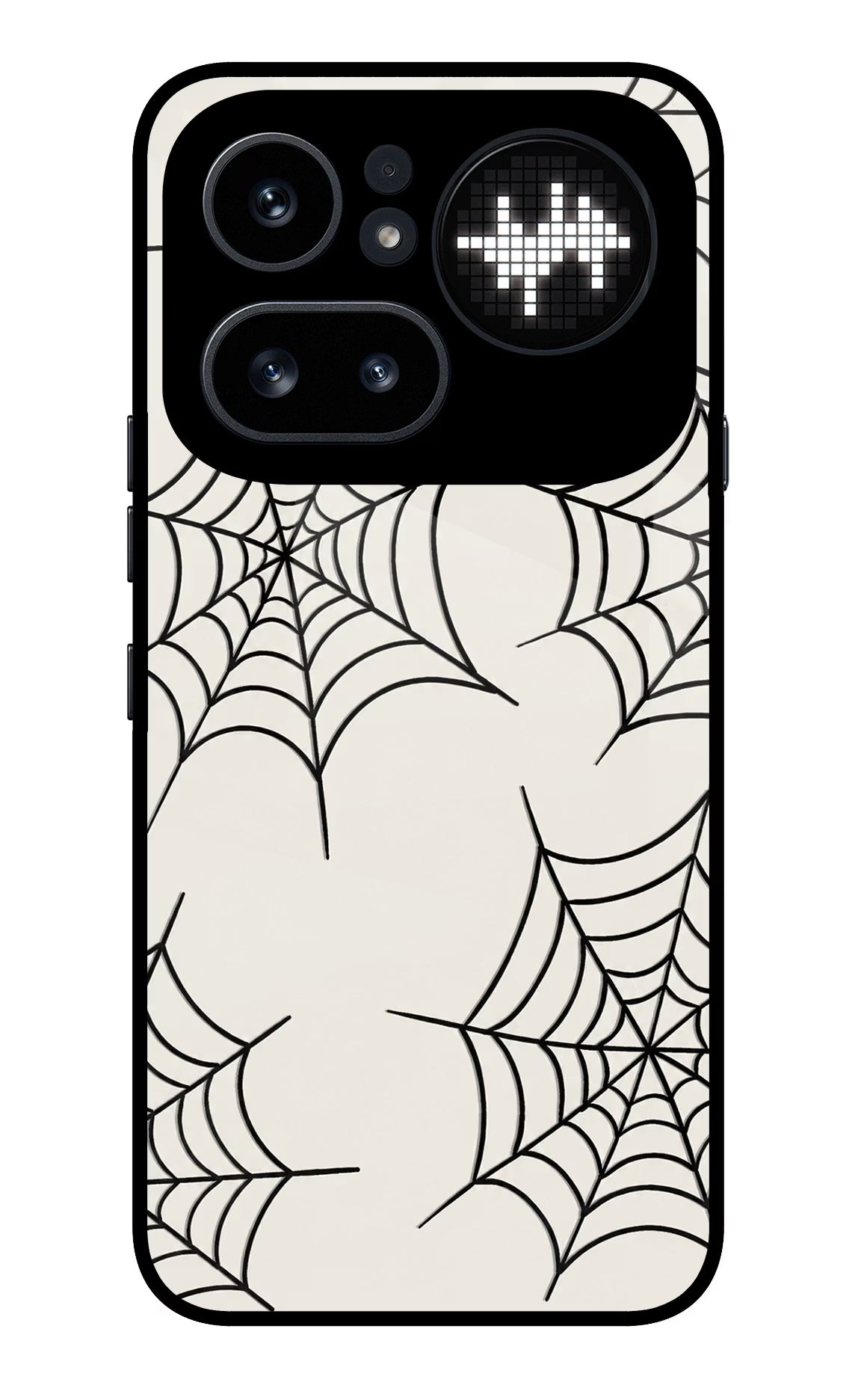 Spider Web Nothing Phone 4a Pro Glass Case