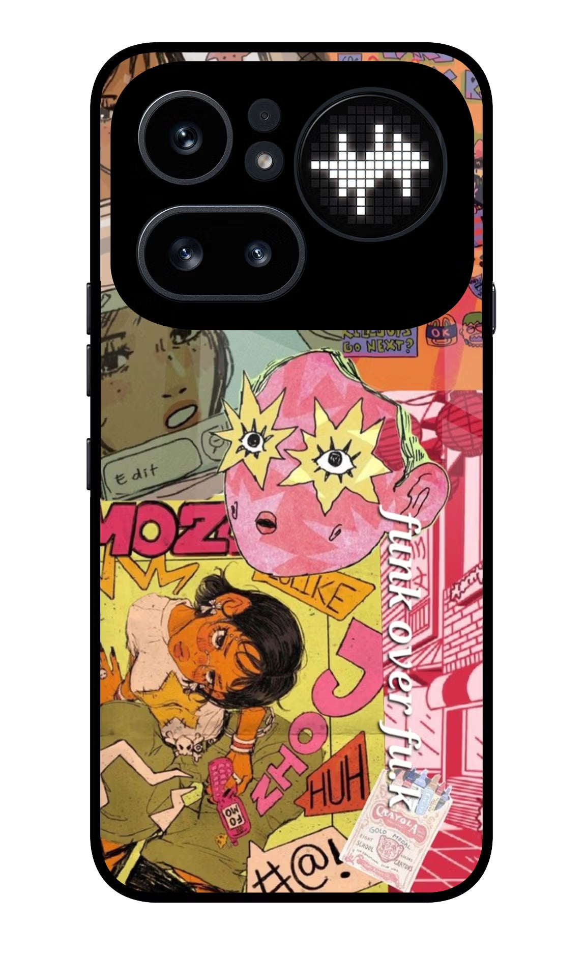 Funkover Nothing Phone 4a Pro Glass Case