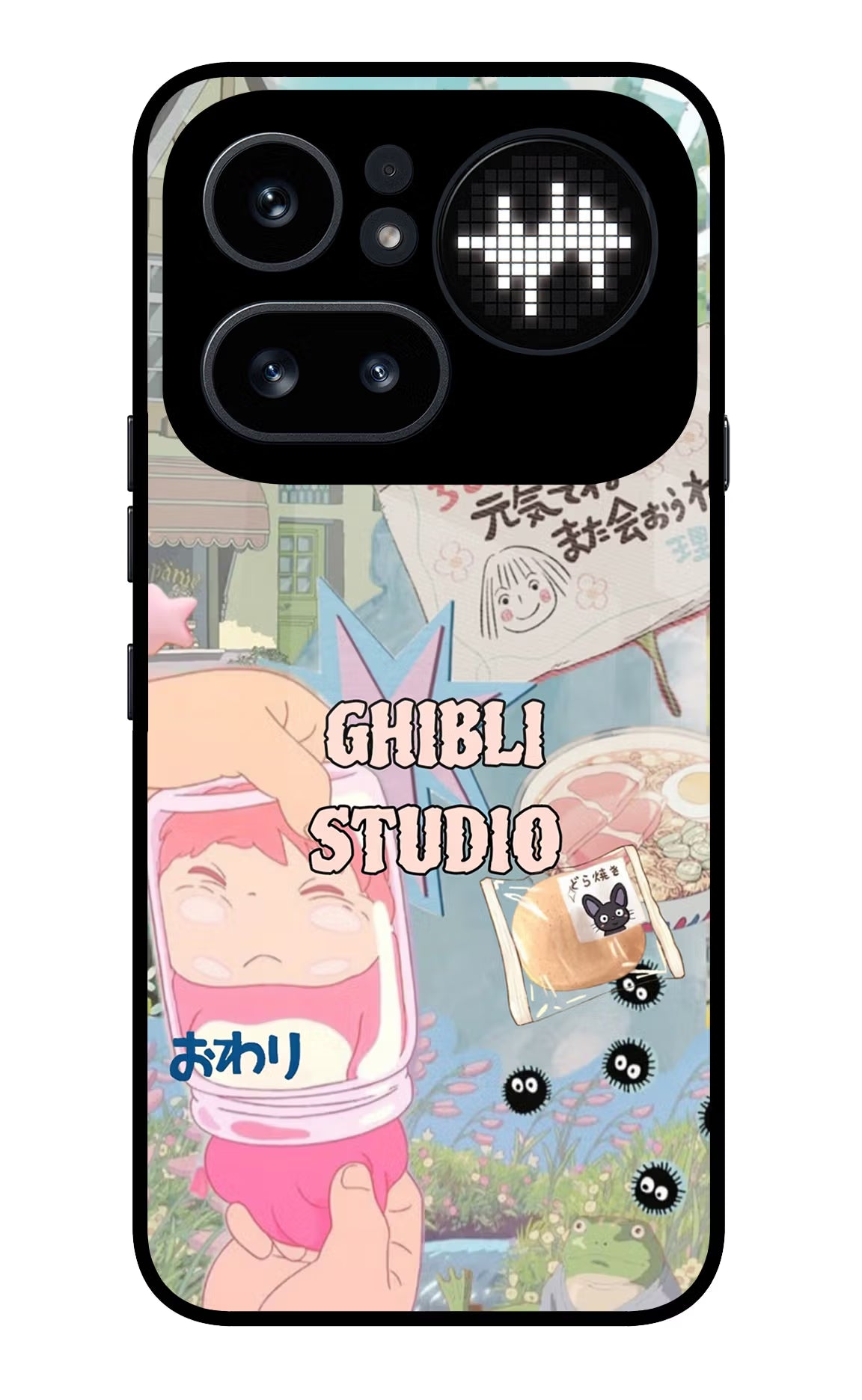 Studio Ghibli Nothing Phone 4a Pro Glass Case