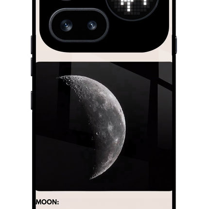 Moon Phase Nothing Phone 4a Pro Glass Case