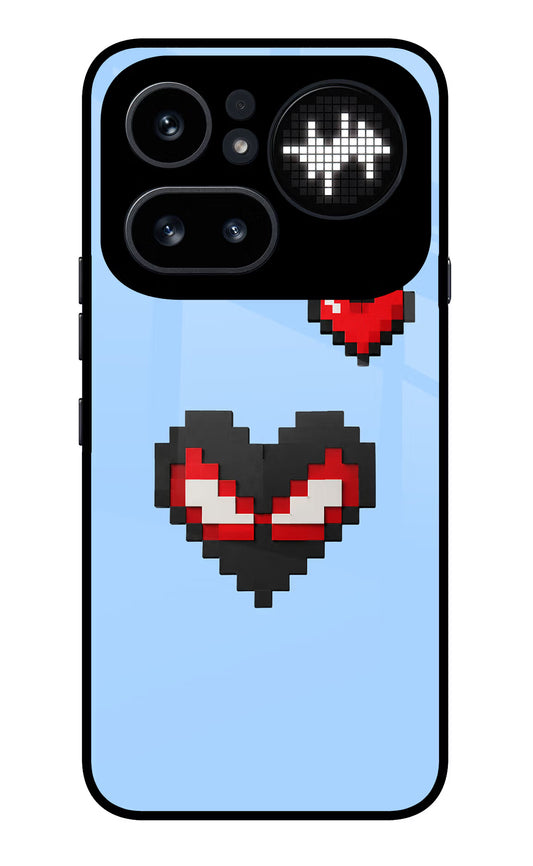 Peter Heart Nothing Phone 4a Pro Glass Case