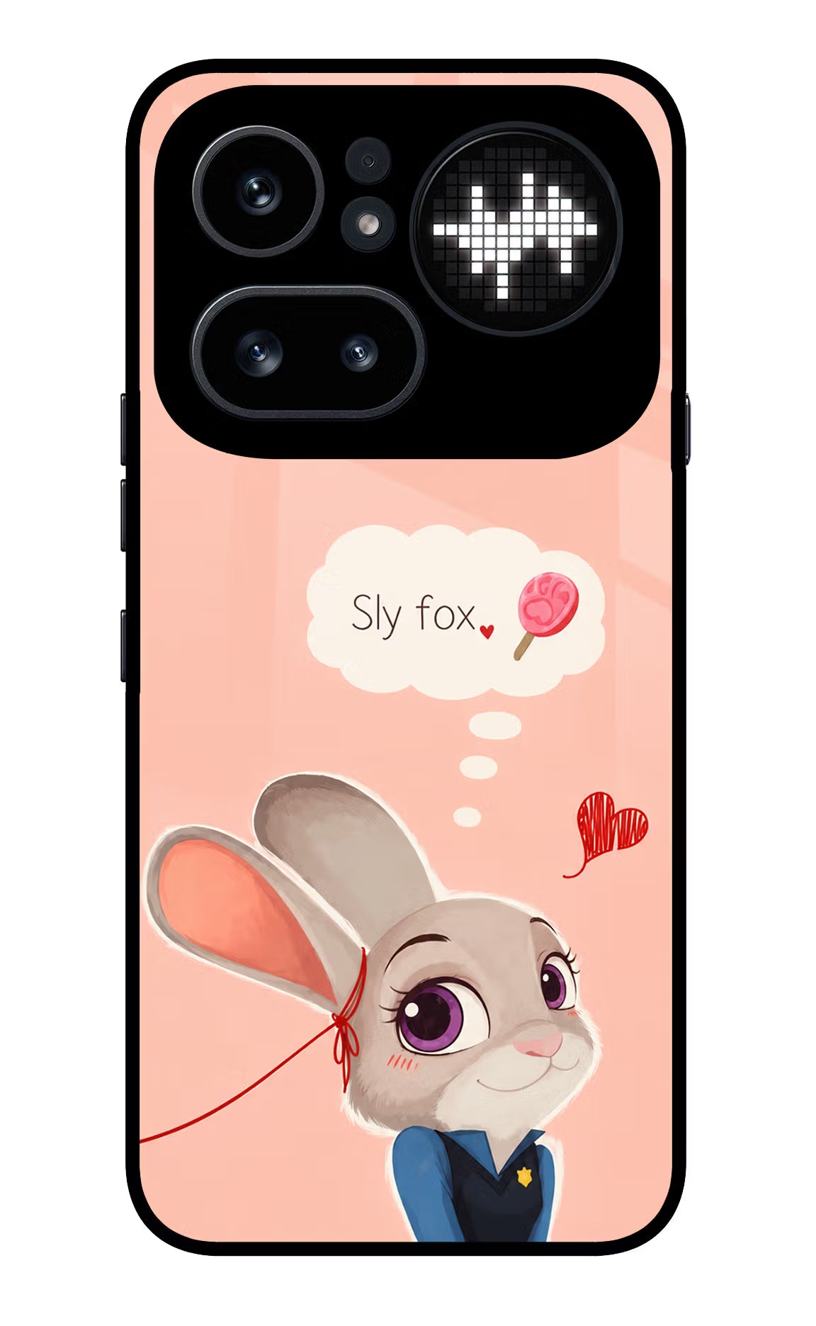 Judy Charm Nothing Phone 4a Pro Glass Case
