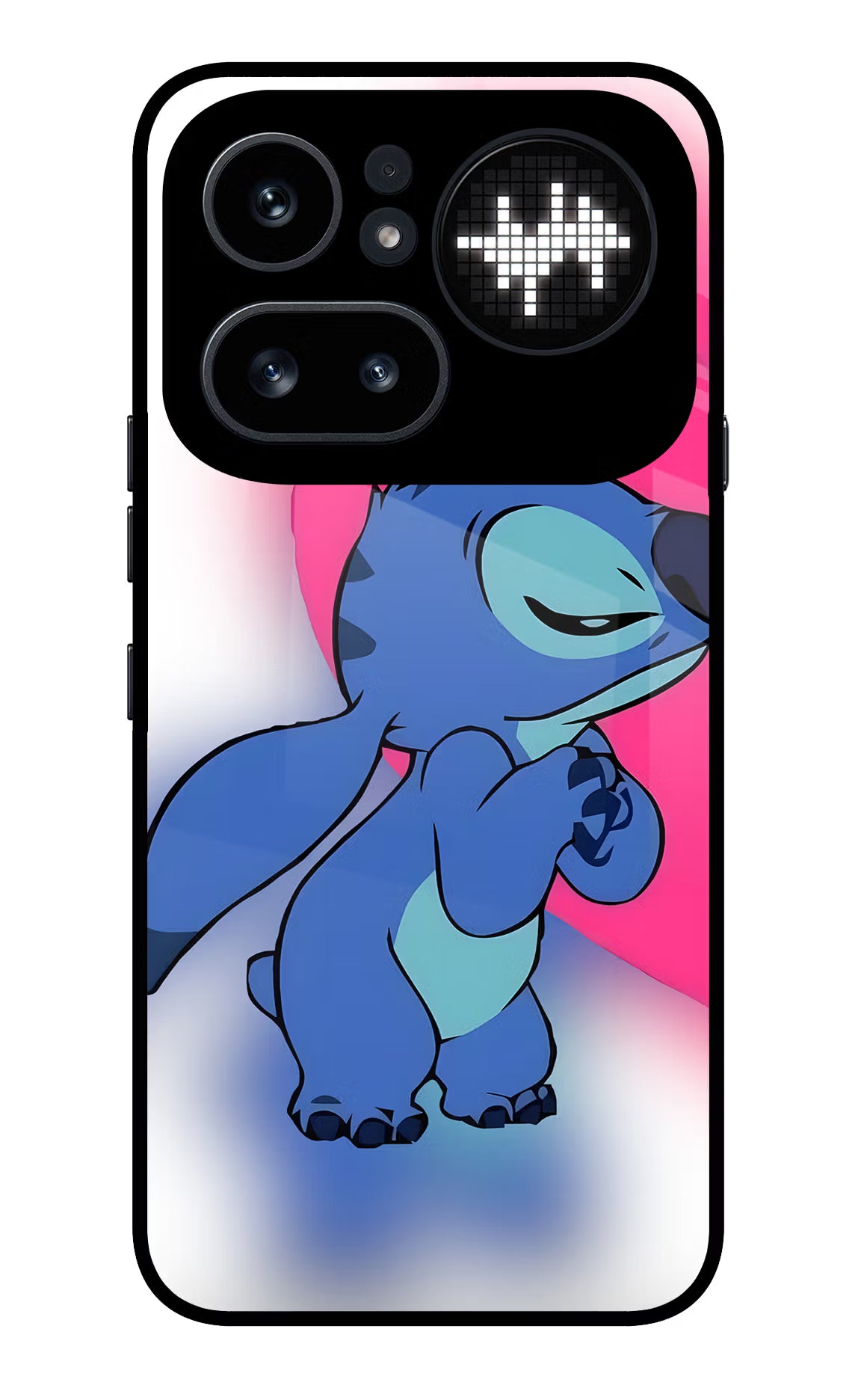 Stitch Hug Nothing Phone 4a Pro Glass Case