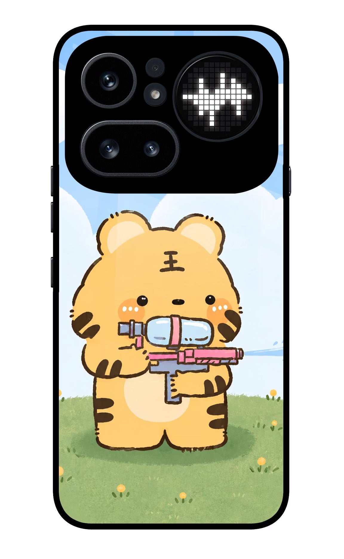 Tiger Treat Nothing Phone 4a Pro Glass Case