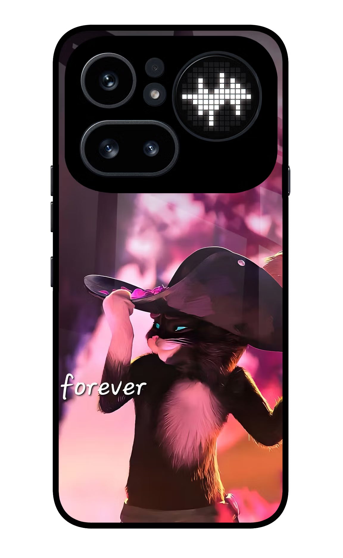 Forever Cat Nothing Phone 4a Pro Glass Case