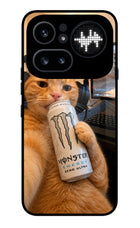 Gamer Cat Energy Nothing Phone 4a Pro Glass Case