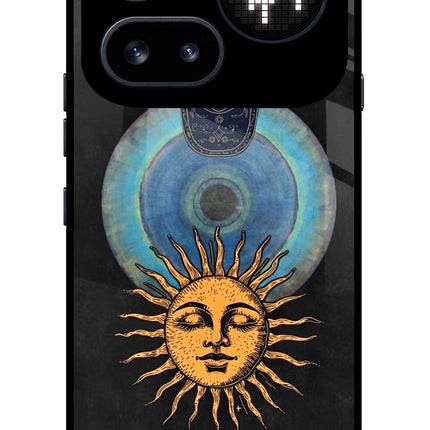 Divine Sun Nothing Phone 4a Pro Glass Case