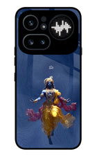 Cosmic Krishna Nothing Phone 4a Pro Glass Case