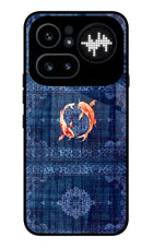 Koi Blue Nothing Phone 4a Pro Glass Case