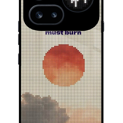 Pixel Sun Nothing Phone 4a Pro Glass Case