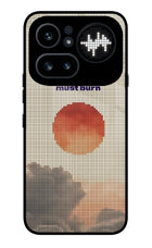 Pixel Sun Nothing Phone 4a Pro Glass Case
