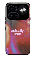 Pink Aura Nothing Phone 4a Pro Glass Case