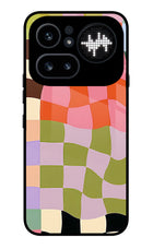 Wavy Grid Nothing Phone 4a Pro Glass Case