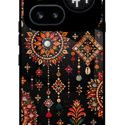 Boho Noir Nothing Phone 4a Pro Glass Case
