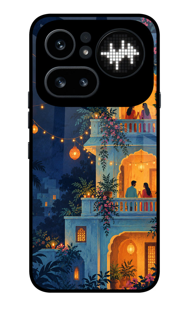 Balcony Glow Nothing Phone 4a Pro Glass Case