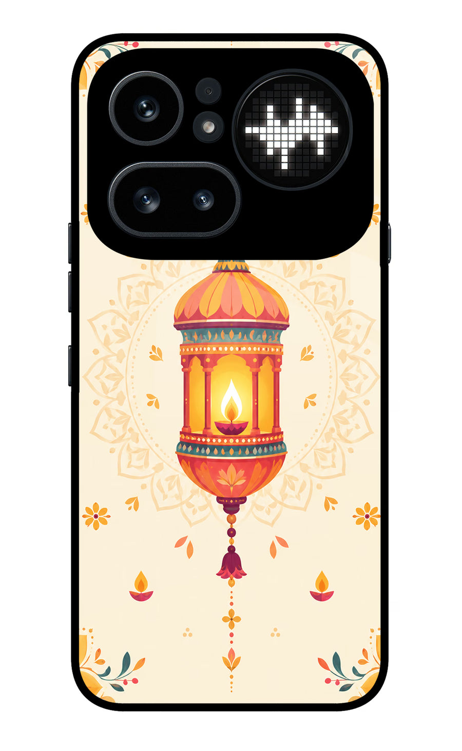 Golden Lantern Nothing Phone 4a Pro Back Cover, Glass case