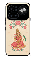 Goddess Lakshmi Nothing Phone 4a Pro Glass Case