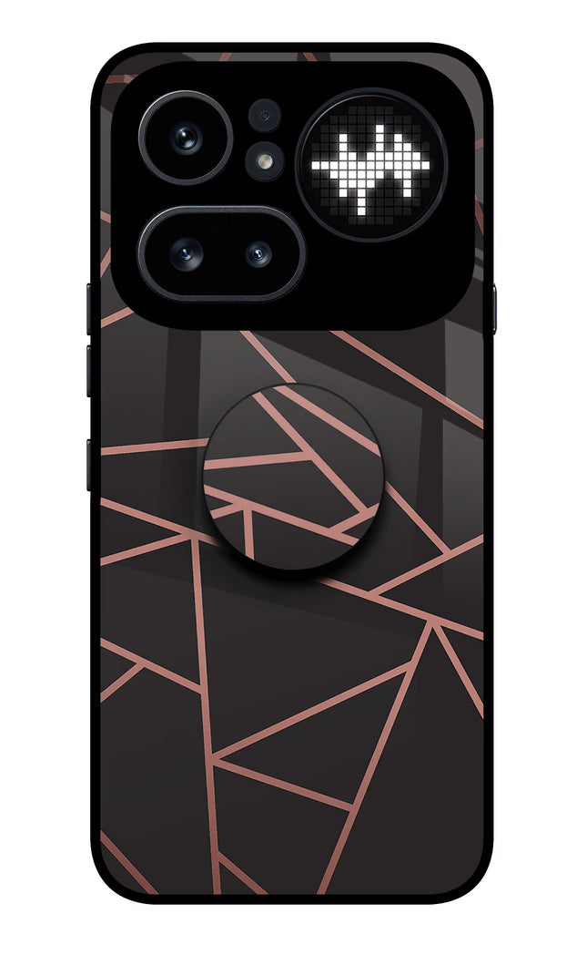 Geometric Pattern Nothing Phone 4a Pro Pop Case by Casekaro