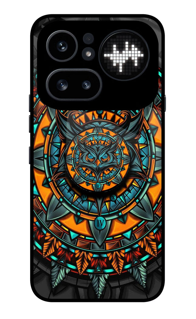 Angry Owl Nothing Phone 4a Pro Pop Case by Casekaro