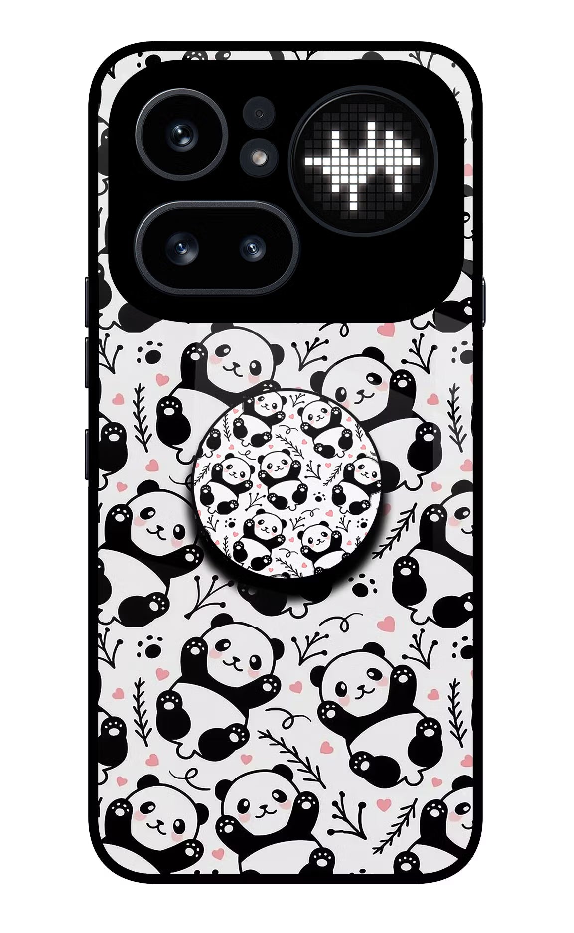 Cute Panda Nothing Phone 4a Pro Pop Case by Casekaro