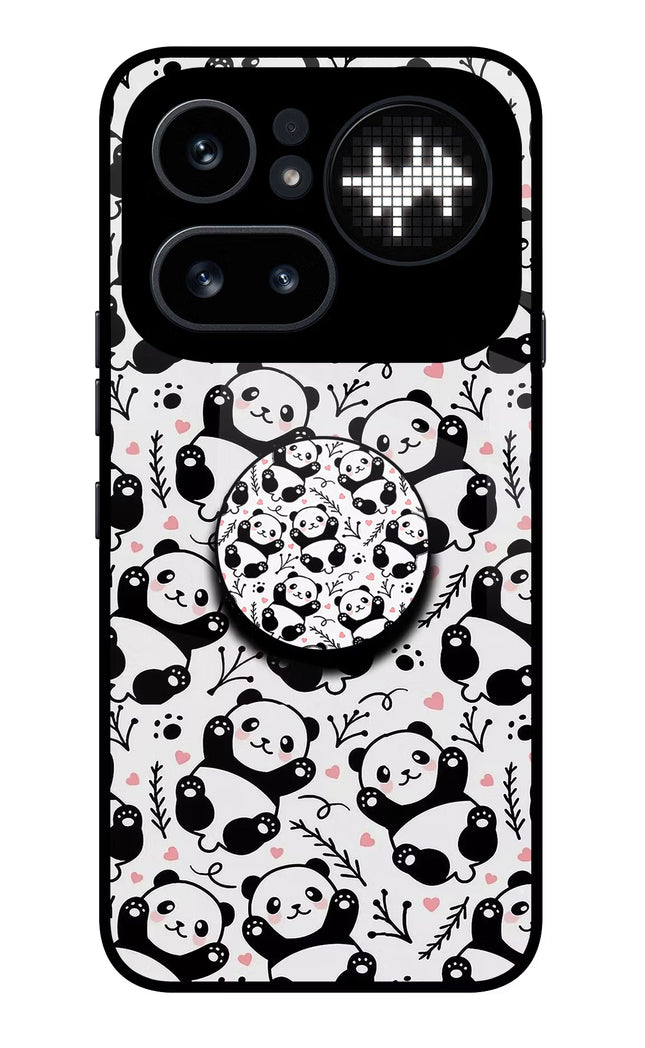 Cute Panda Nothing Phone 4a Pro Pop Case by Casekaro