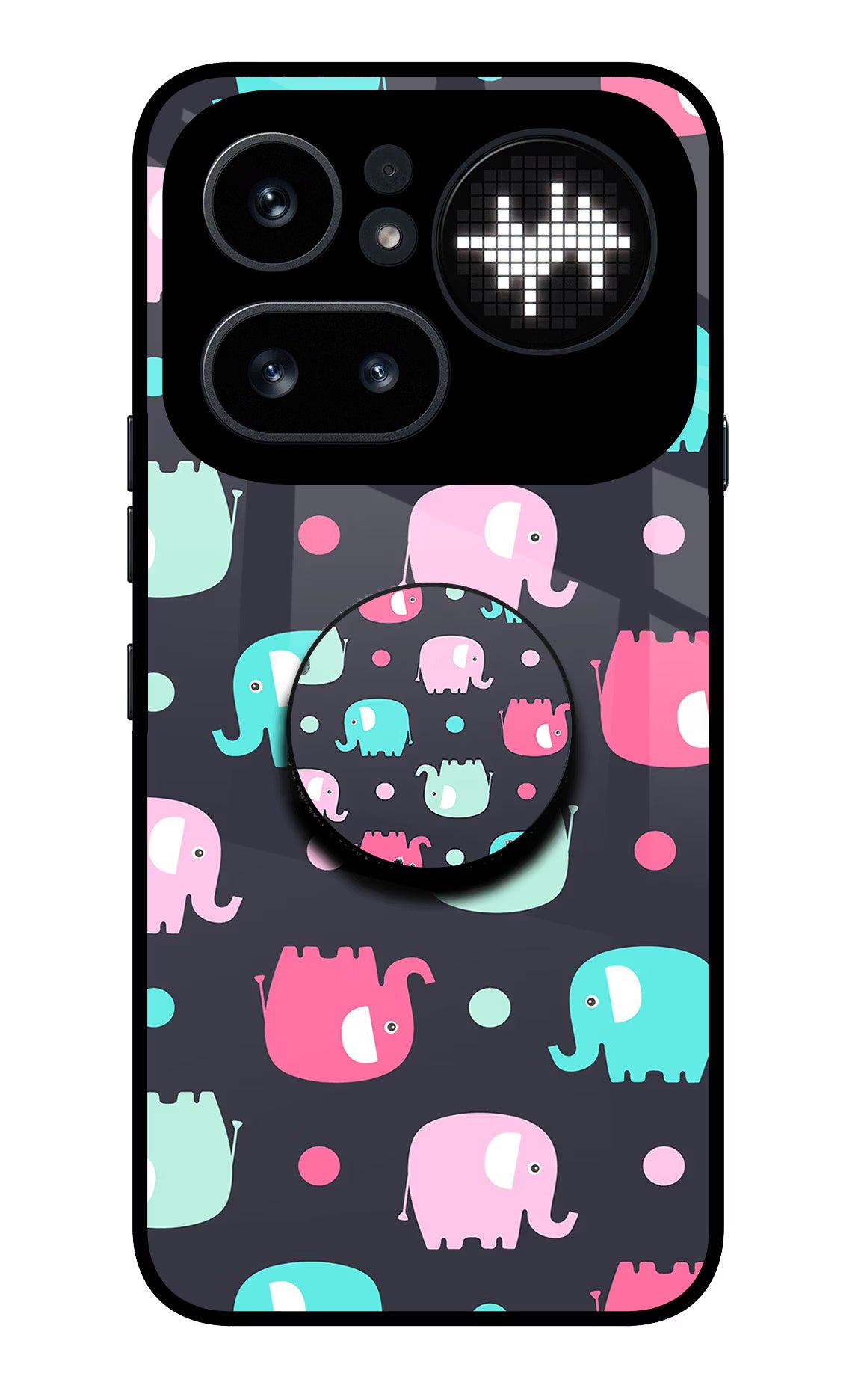Baby Elephants Nothing Phone 4a Pro Pop Case by Casekaro
