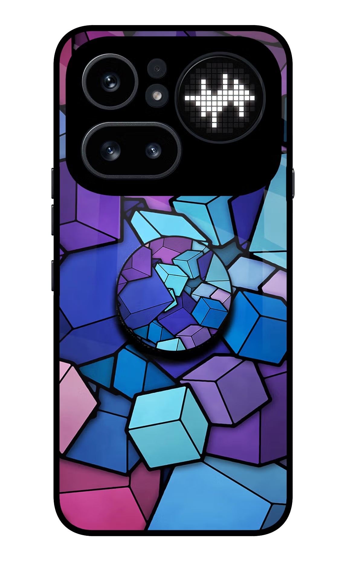 Cubic Abstract Nothing Phone 4a Pro Pop Case by Casekaro