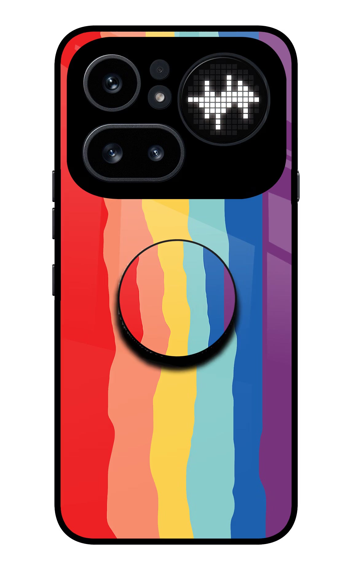 Rainbow Nothing Phone 4a Pro Pop Case by Casekaro