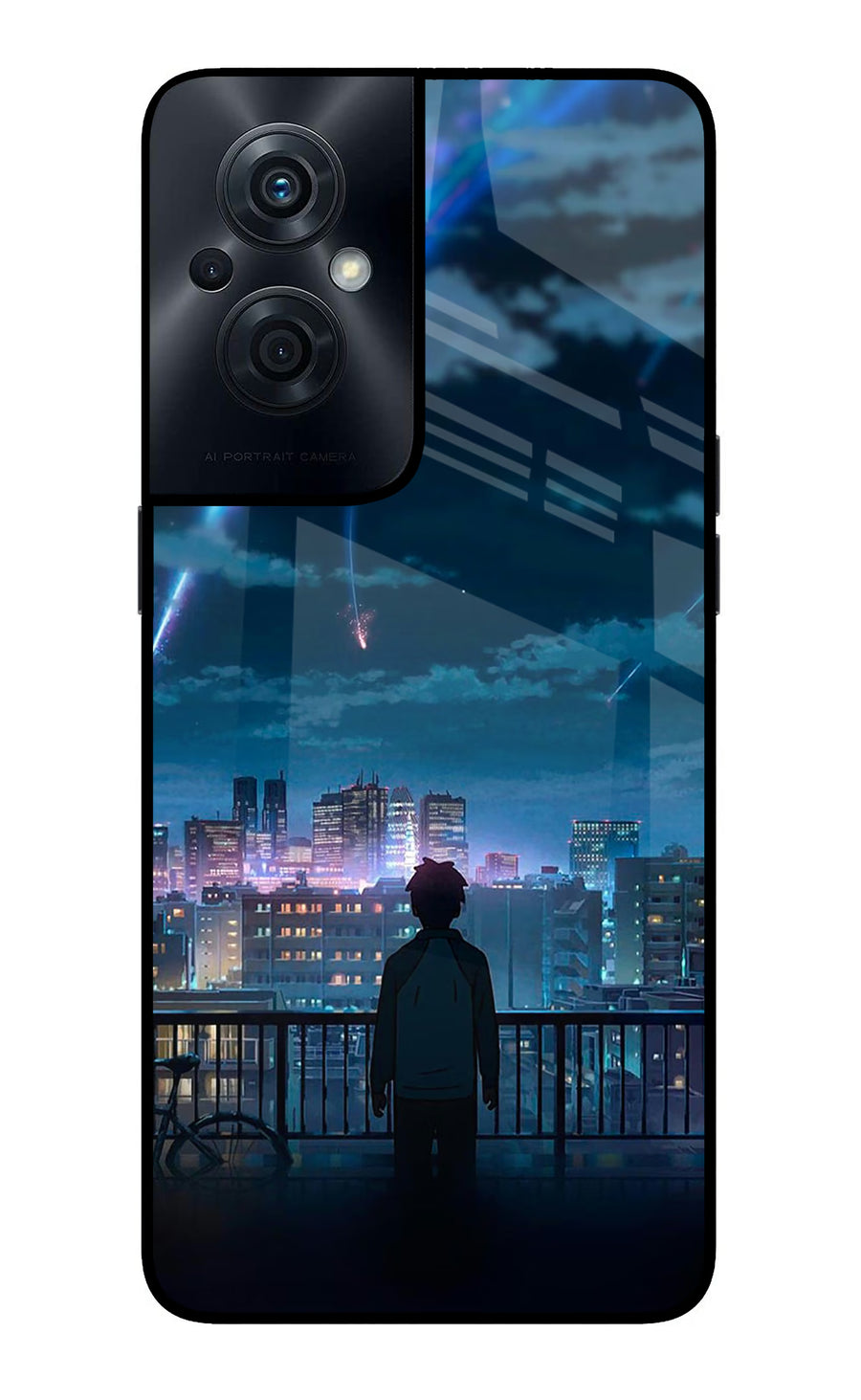 Anime OPPO F21s Pro 5G Back Cover, Glass case