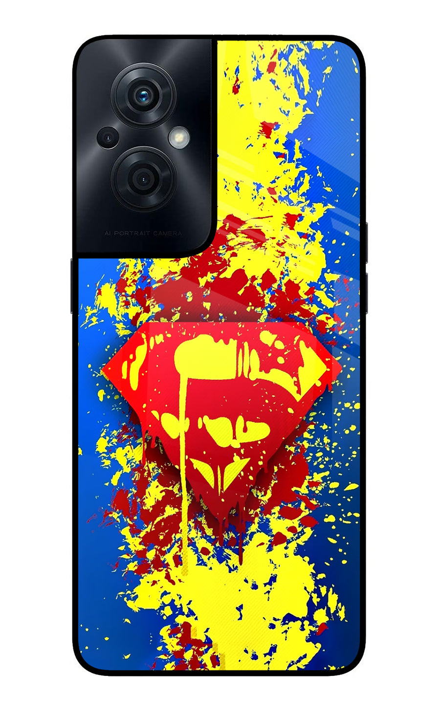Superman logo OPPO F21s Pro 5G Back Cover, Glass case
