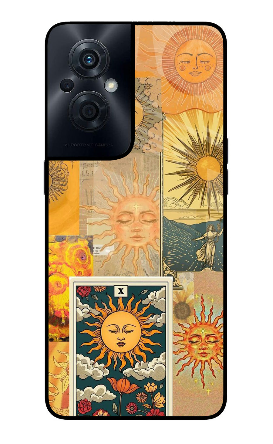 Sun OPPO F21s Pro 5G Back Cover, Glass case