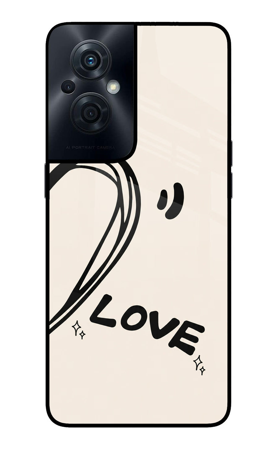 Soul Line OPPO F21s Pro 5G Back Cover, Glass case