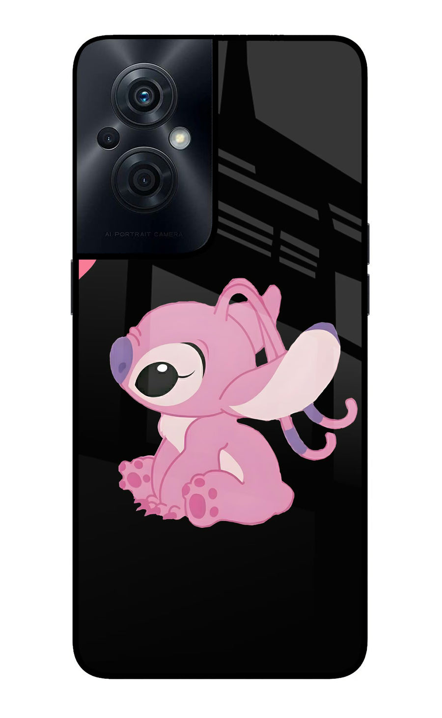 Angel Crush OPPO F21s Pro 5G Back Cover, Glass case