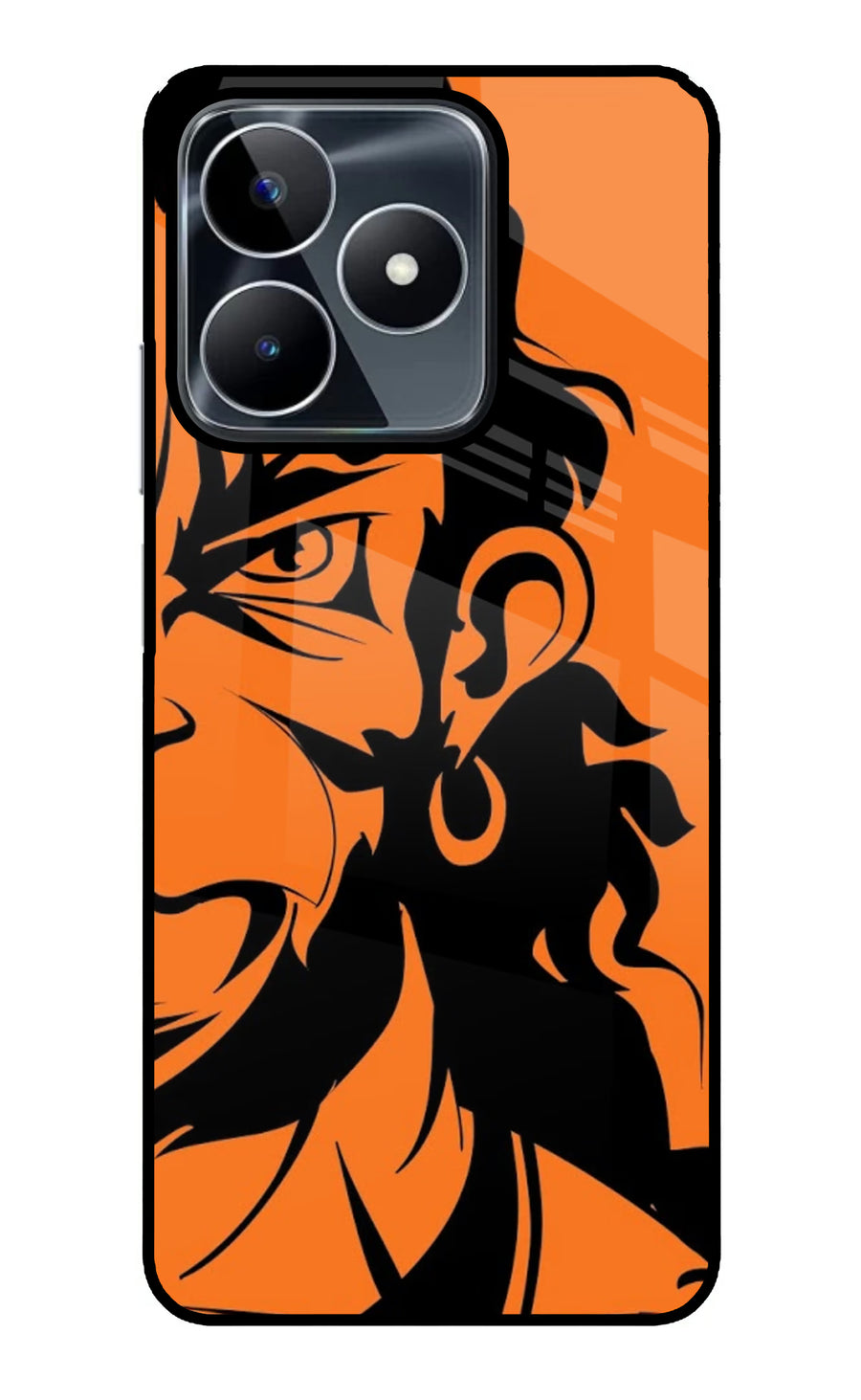 Hanuman Realme Narzo N53 Back Cover, Glass case