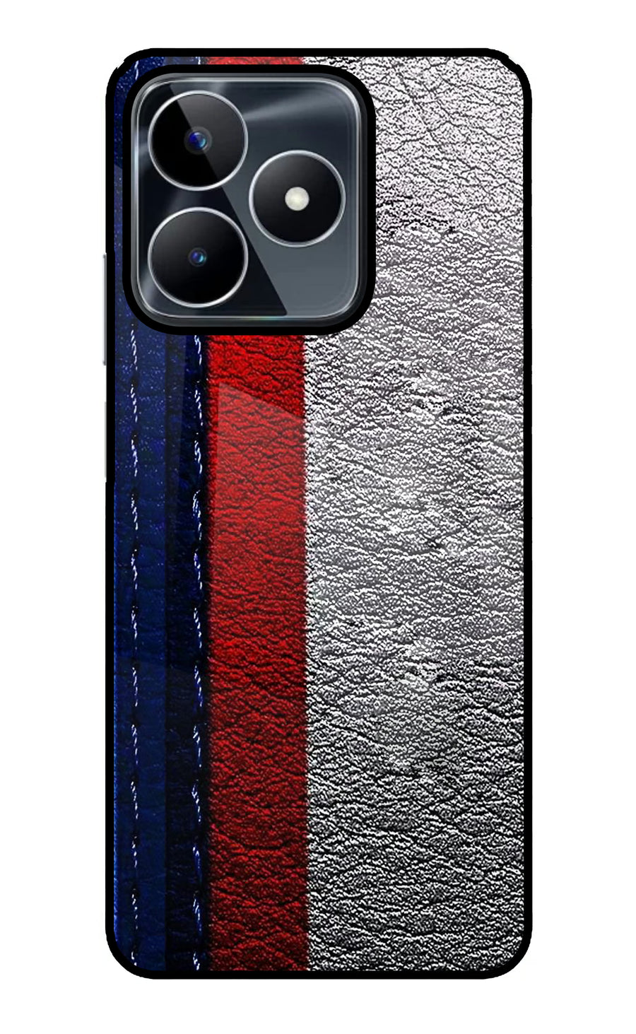 BMW Stripes Realme Narzo N53 Back Cover, Glass case