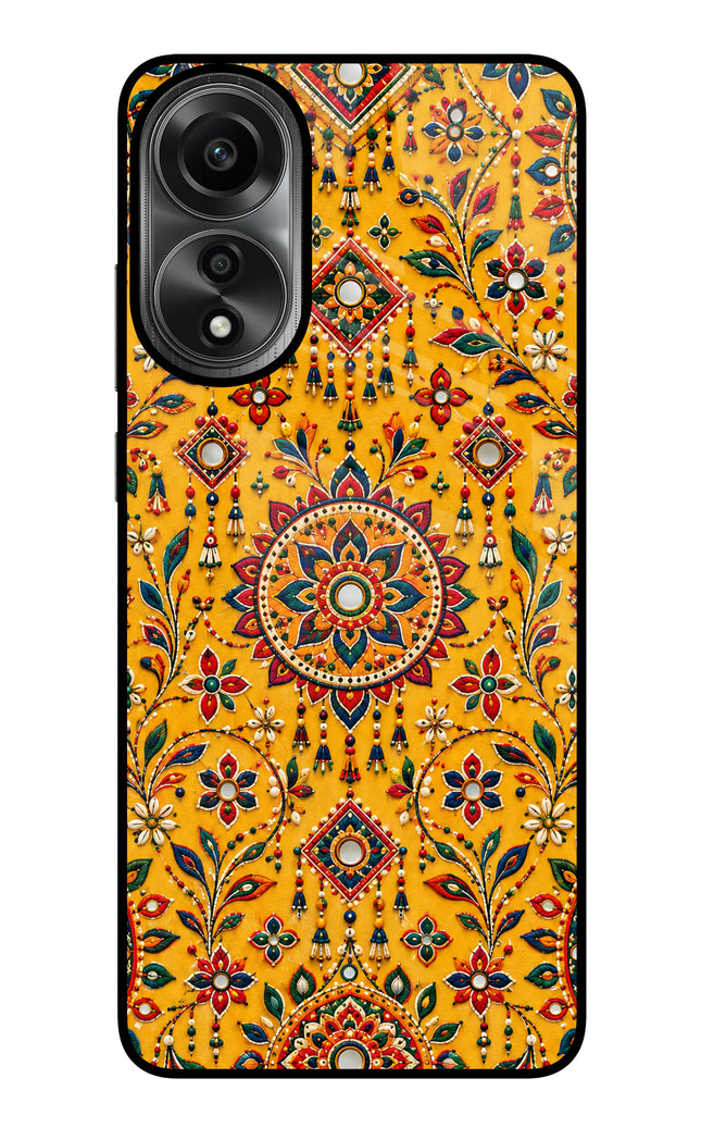 Sunlit Aura Oppo A78 4G Glass Case