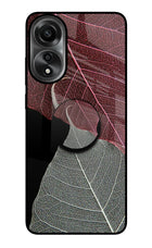 Leaf Pattern Oppo A78 4G Pop Case by Casekaro