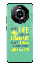 Quote Realme Narzo 60 5G Glass Case Back Cover by Casekaro