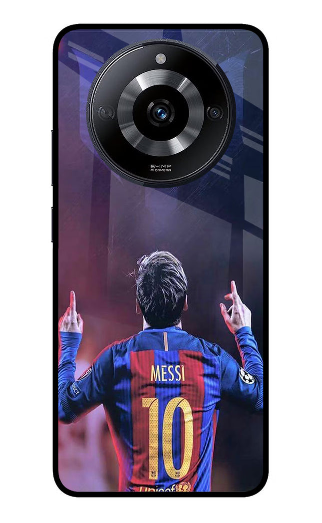 Messi Realme Narzo 60 5G Glass Case Back Cover by Casekaro