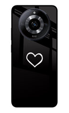 Heart Realme Narzo 60 5G Glass Case Back Cover by Casekaro