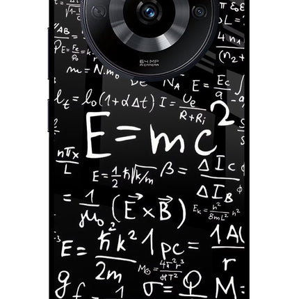 Physics Formula Realme Narzo 60 5G Glass Case Back Cover by Casekaro