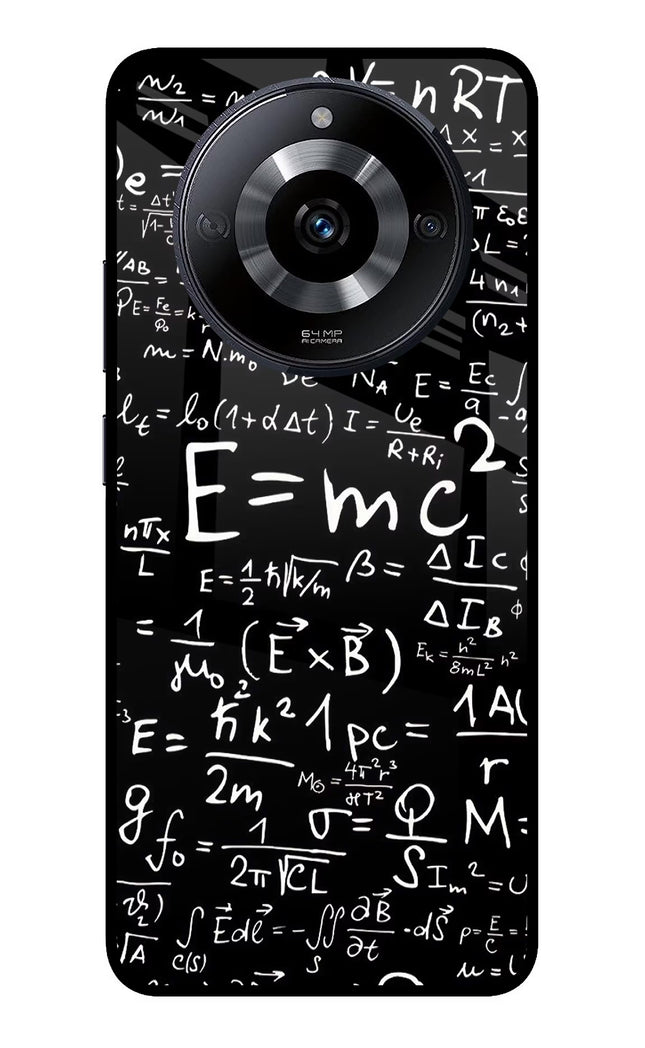 Physics Formula Realme Narzo 60 5G Glass Case Back Cover by Casekaro