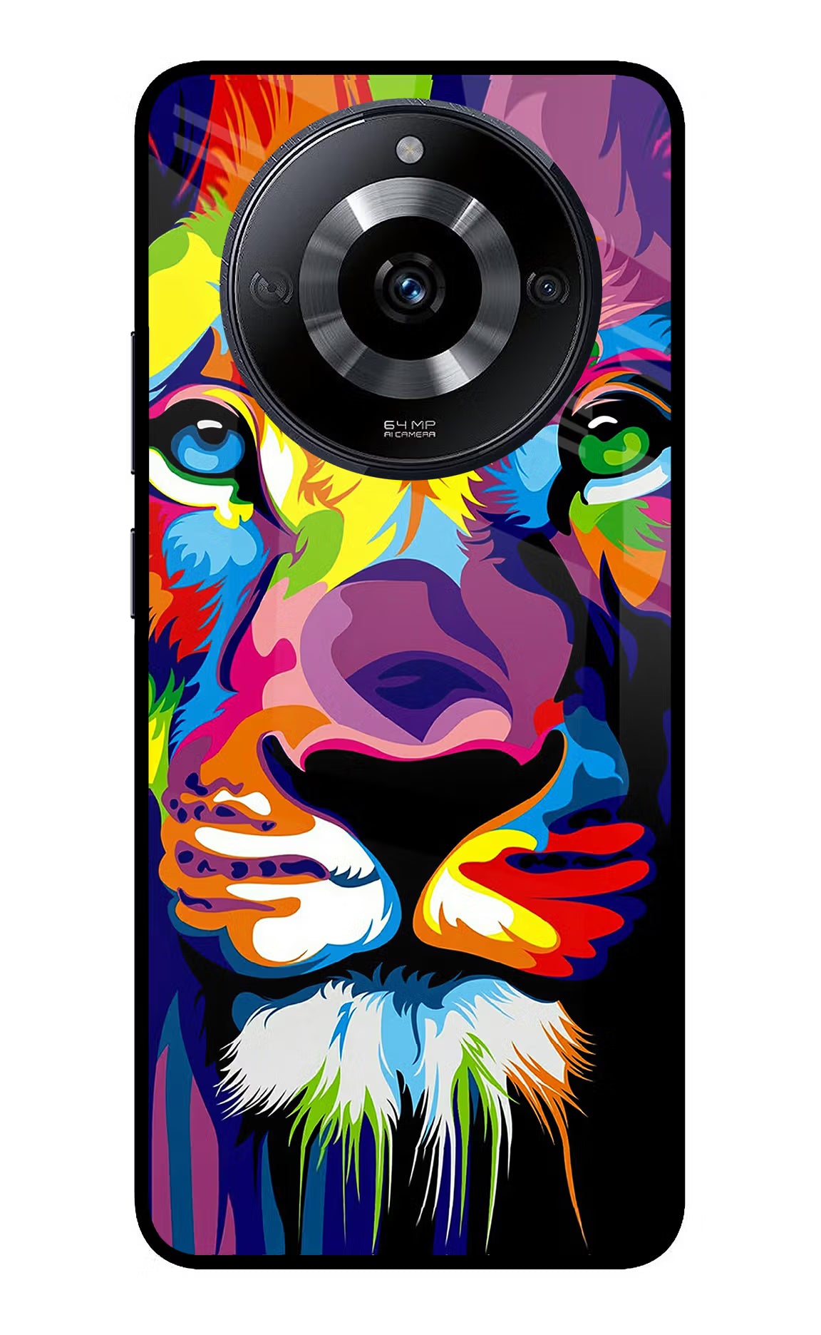Lion Realme Narzo 60 5G Glass Case