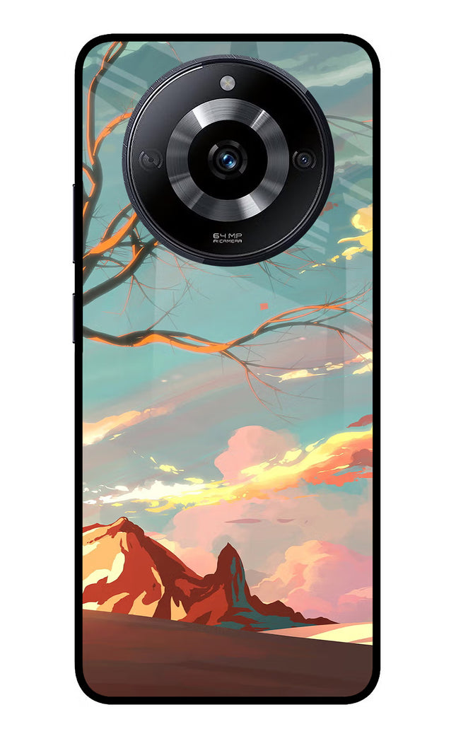 Scenery Realme Narzo 60 5G Glass Case Back Cover by Casekaro