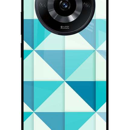Abstract Realme Narzo 60 5G Glass Case Back Cover by Casekaro