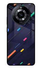 Abstract Design Realme Narzo 60 5G Glass Case Back Cover by Casekaro