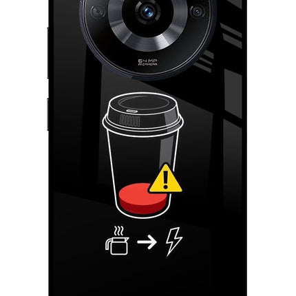 Coffee Realme Narzo 60 5G Glass Case Back Cover by Casekaro